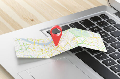 Google Maps service area